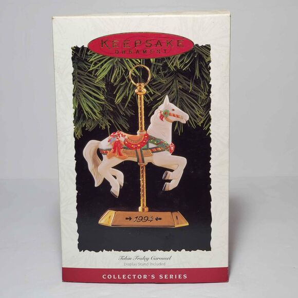 Hallmark Keepsake Ornament Tobin Fraley Carousel Horse 1994 NEW - Picture 2 of 10